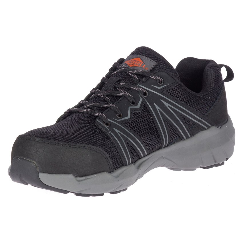 Chaussure de Securite Merrell Fullbench Superlite Alloy Toe SD+ Noir Femme | F.E.XUSV